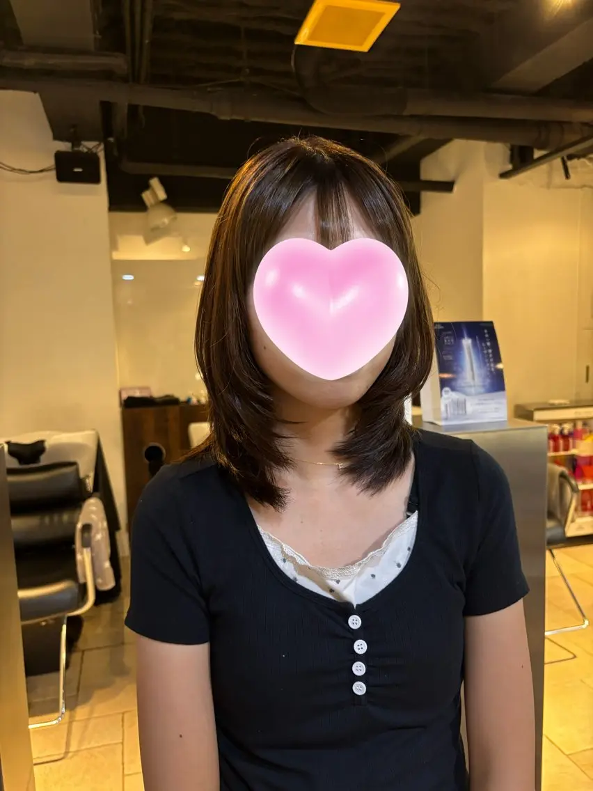 ミディアム あいな✮*ショ ート/レイヤーカットのヘアスタイル