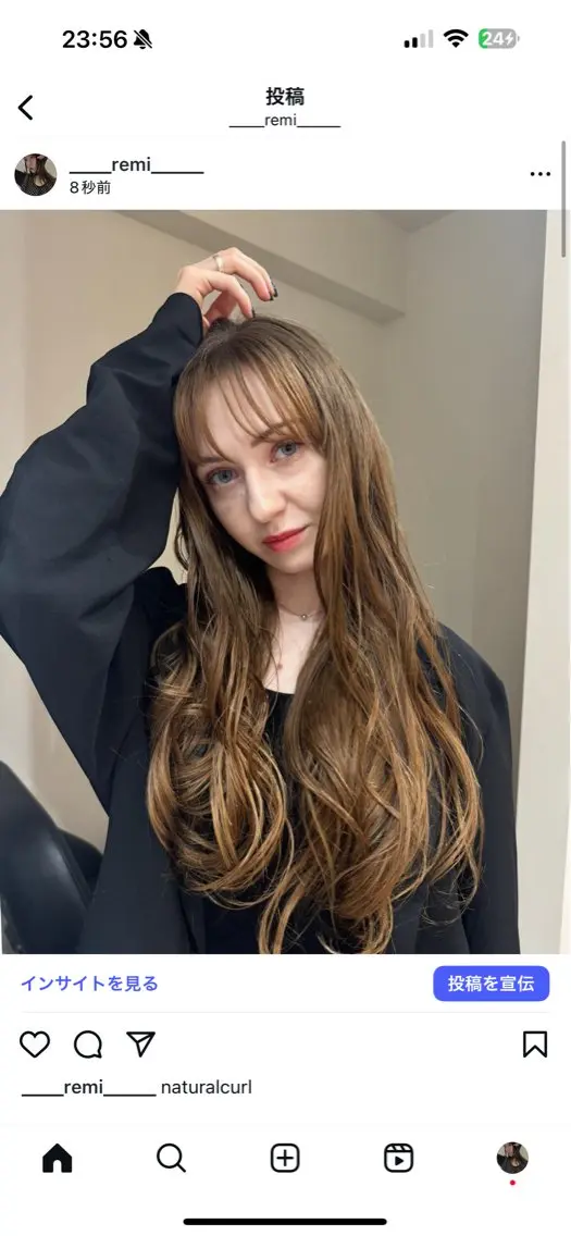 ロング カラー 大人な抜け感レイヤー remi🖤のヘアスタイル
