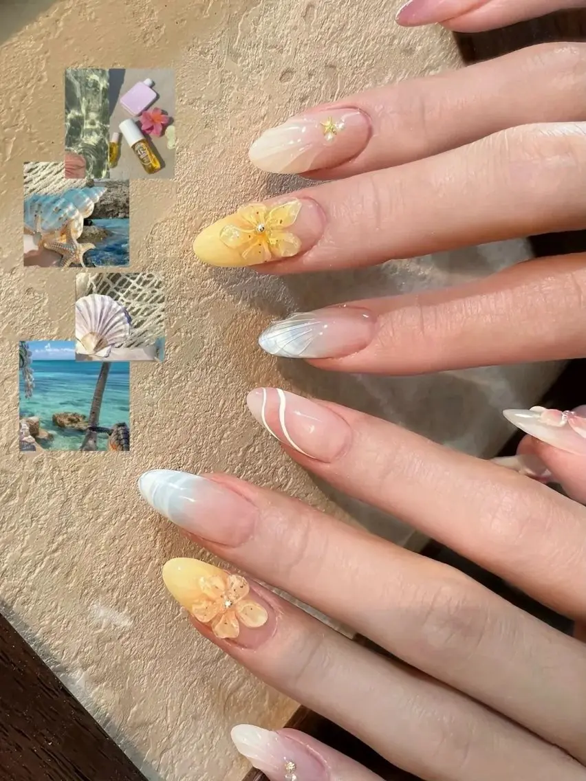 ネイル フットネイル フレンチネイル ジェルネイル マグネットネイル 持ち込み ハンドネイル Ribbonnail salonのネイルデザイン