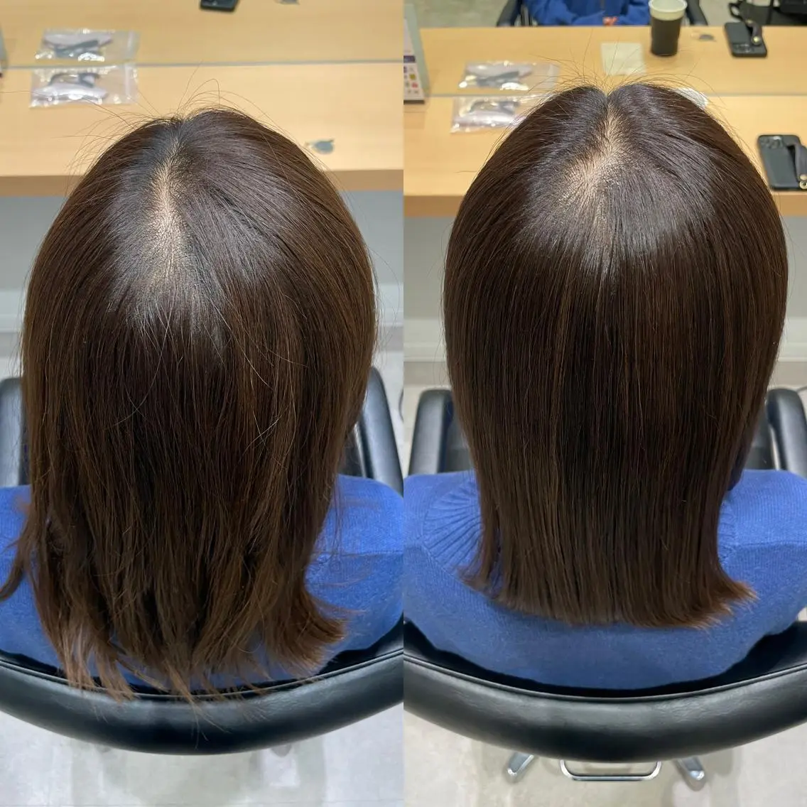 ロング ハイライト ロング トリートメント ヘアカラー 髪質改善ヘアケア 艶髪特化/上田のヘアスタイル