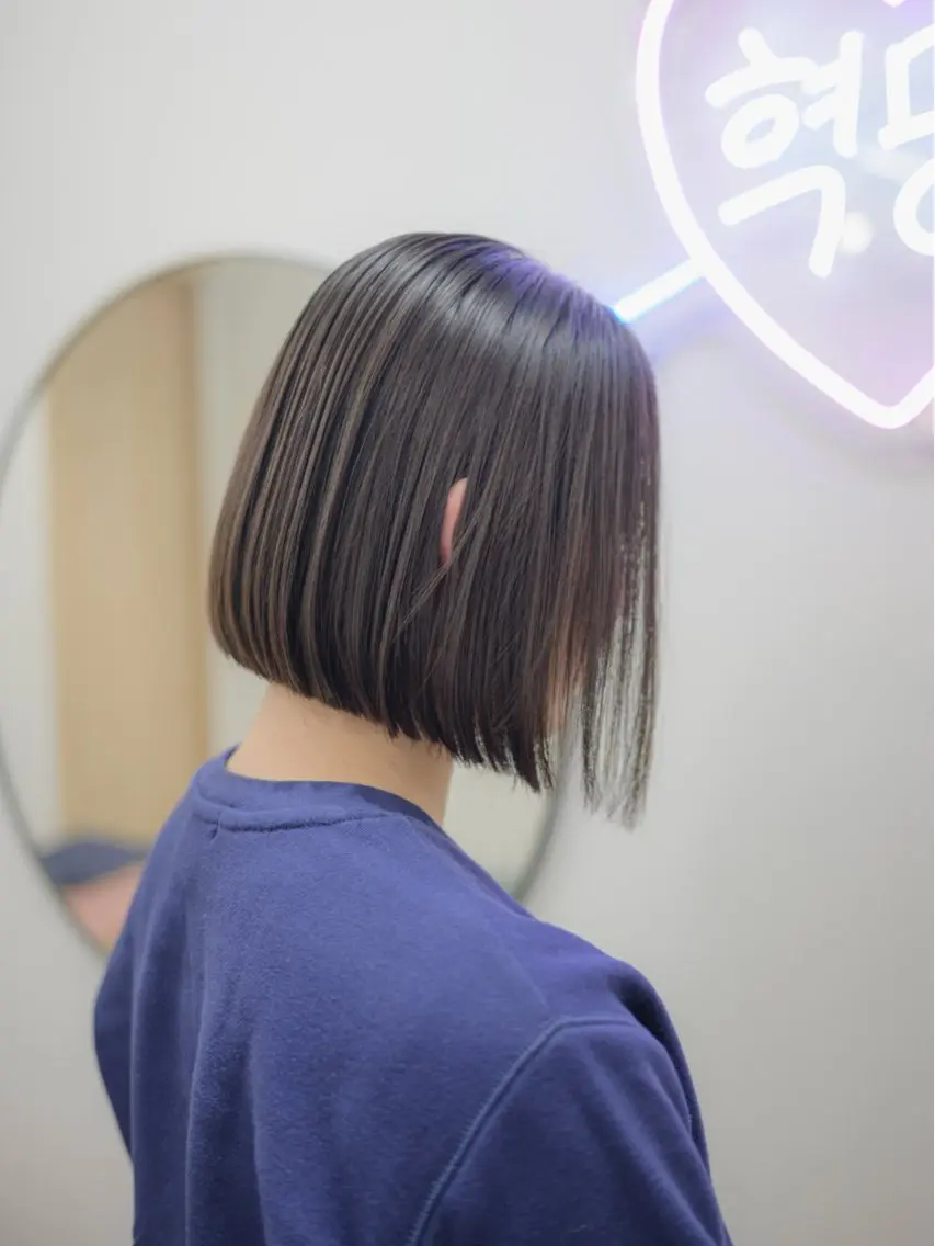 カット＋ワンカラーの写真