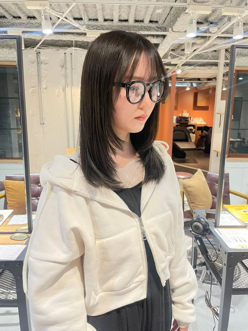 【🌷ミニモ限定🌷】似合わせカット+透明感カラー+癒しのヘッドスパ💆🏻‍♀️の写真