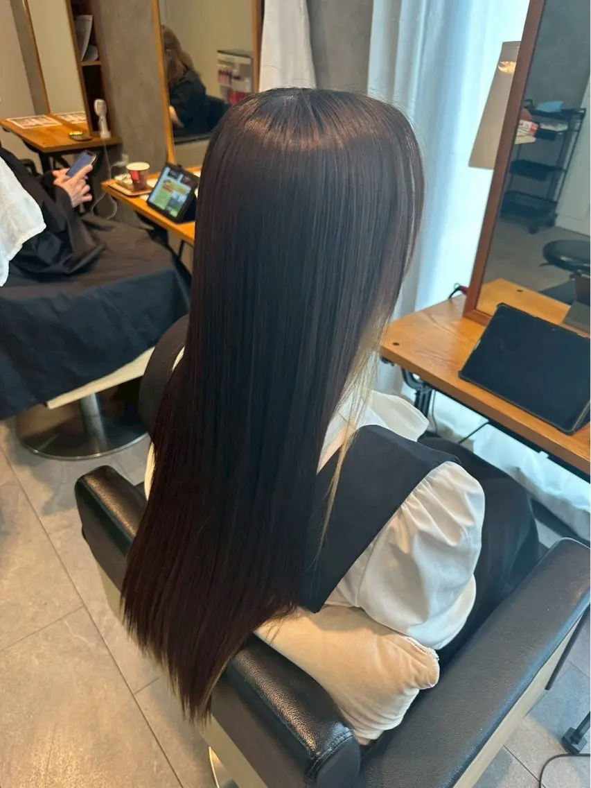 ロング 木村 颯太のヘアスタイル