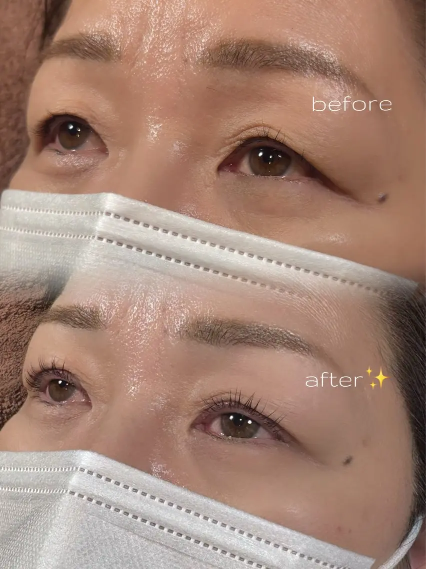 マツエク・マツパ 一重×まつ毛パーマ 結菜🫧 EYE MODEのマツエク・マツパデザイン