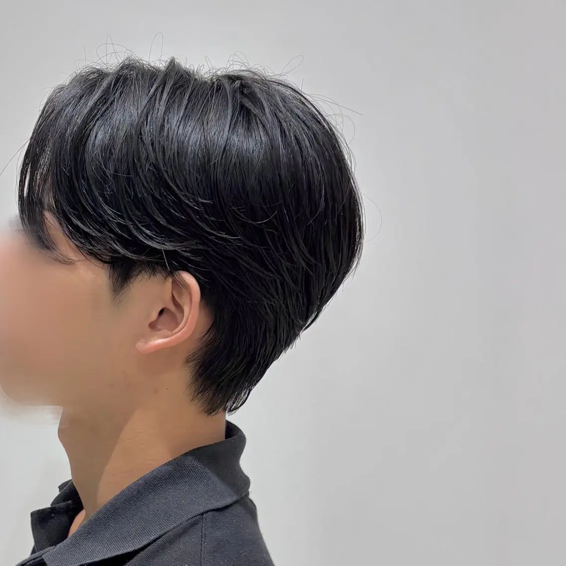 メンズ センターパート 岩澤 帆空斗のヘアスタイル