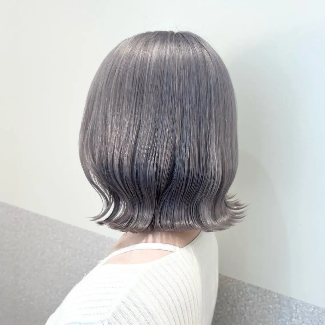 ミディアム カラー ヘアカラー トリートメント 🩵ブリーチカラー MIORI🩵のヘアスタイル