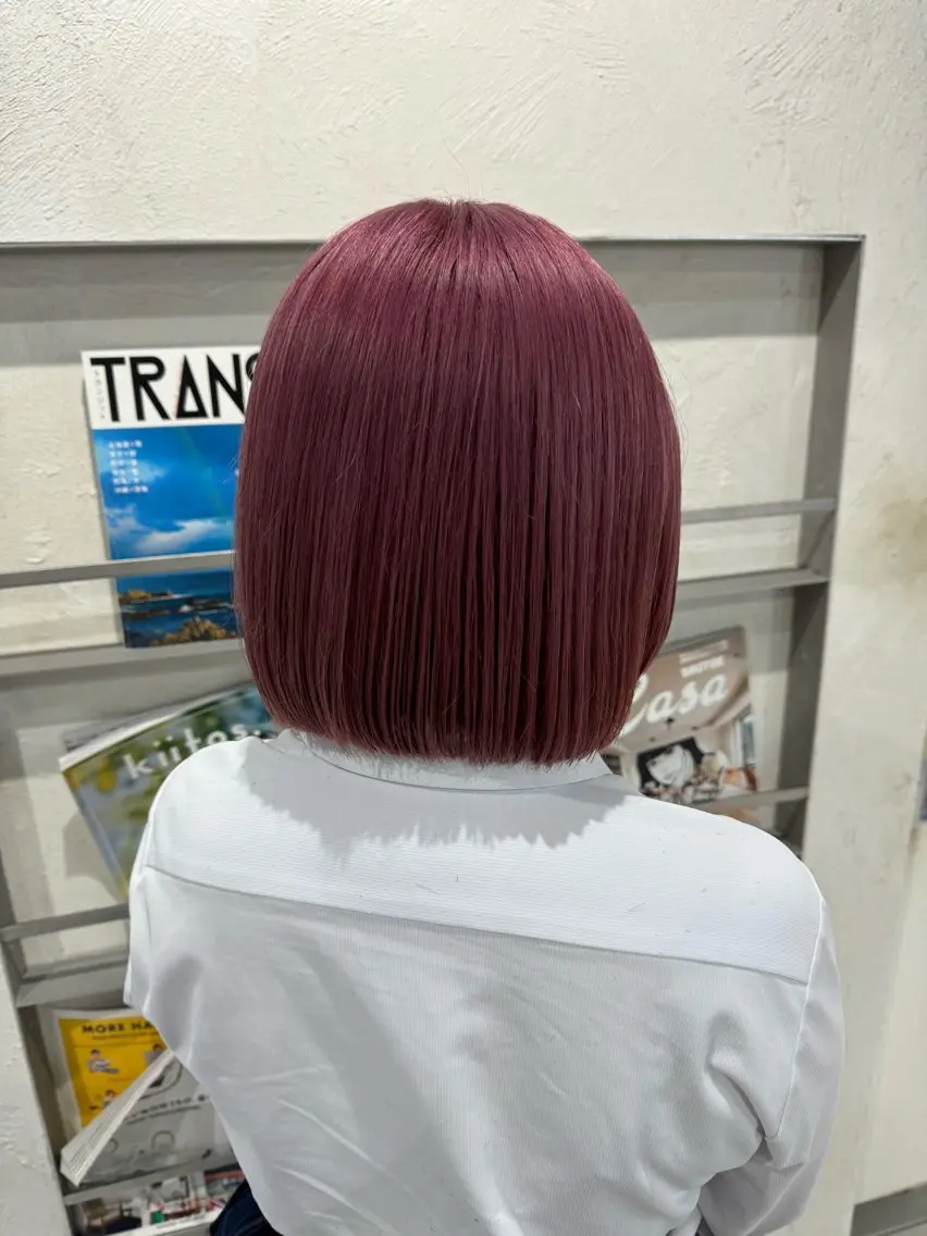 ミディアム カラー [YUCCA] Junaのヘアスタイル
