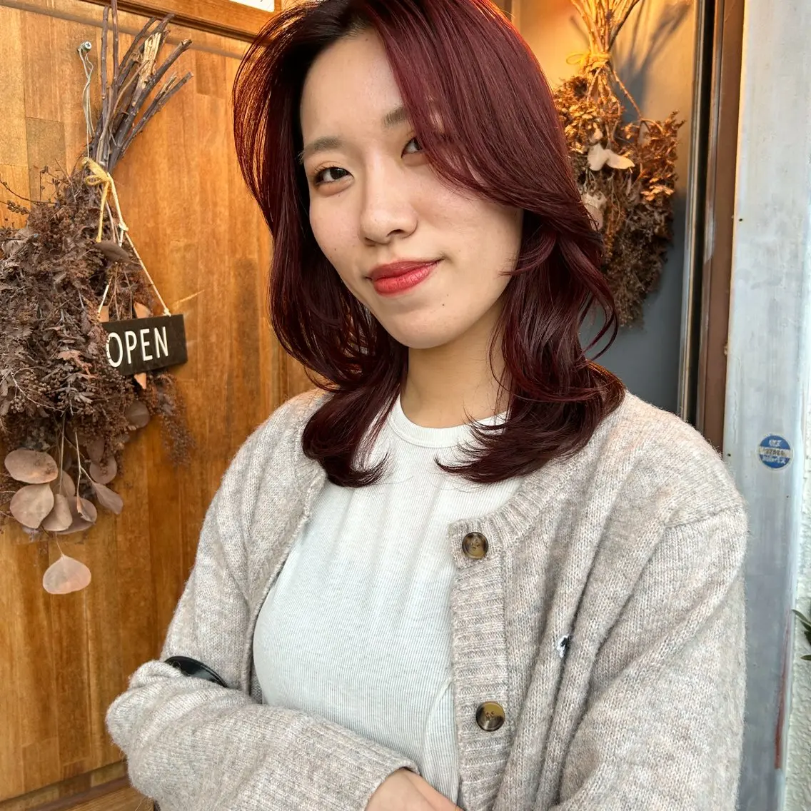 ミディアム YURAGI🪴 FUTABAのヘアスタイル