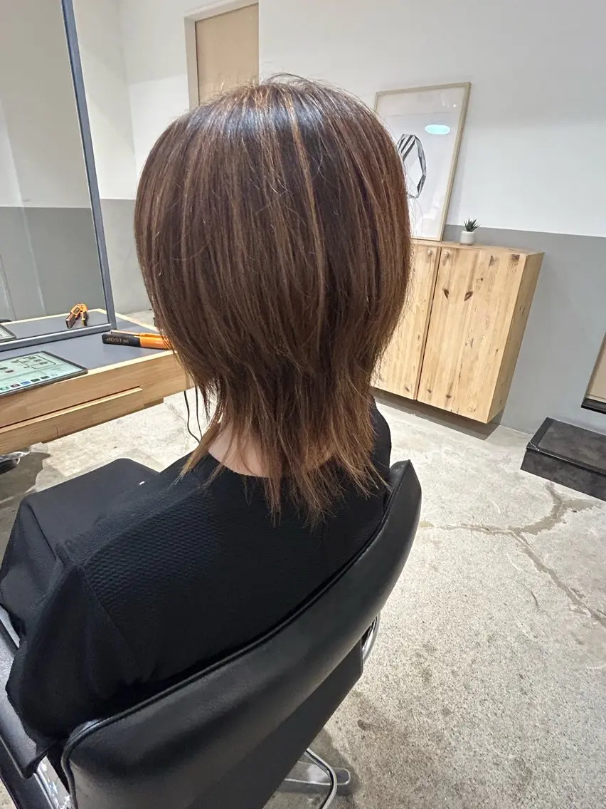 ミディアム 平出 蓮のヘアスタイル