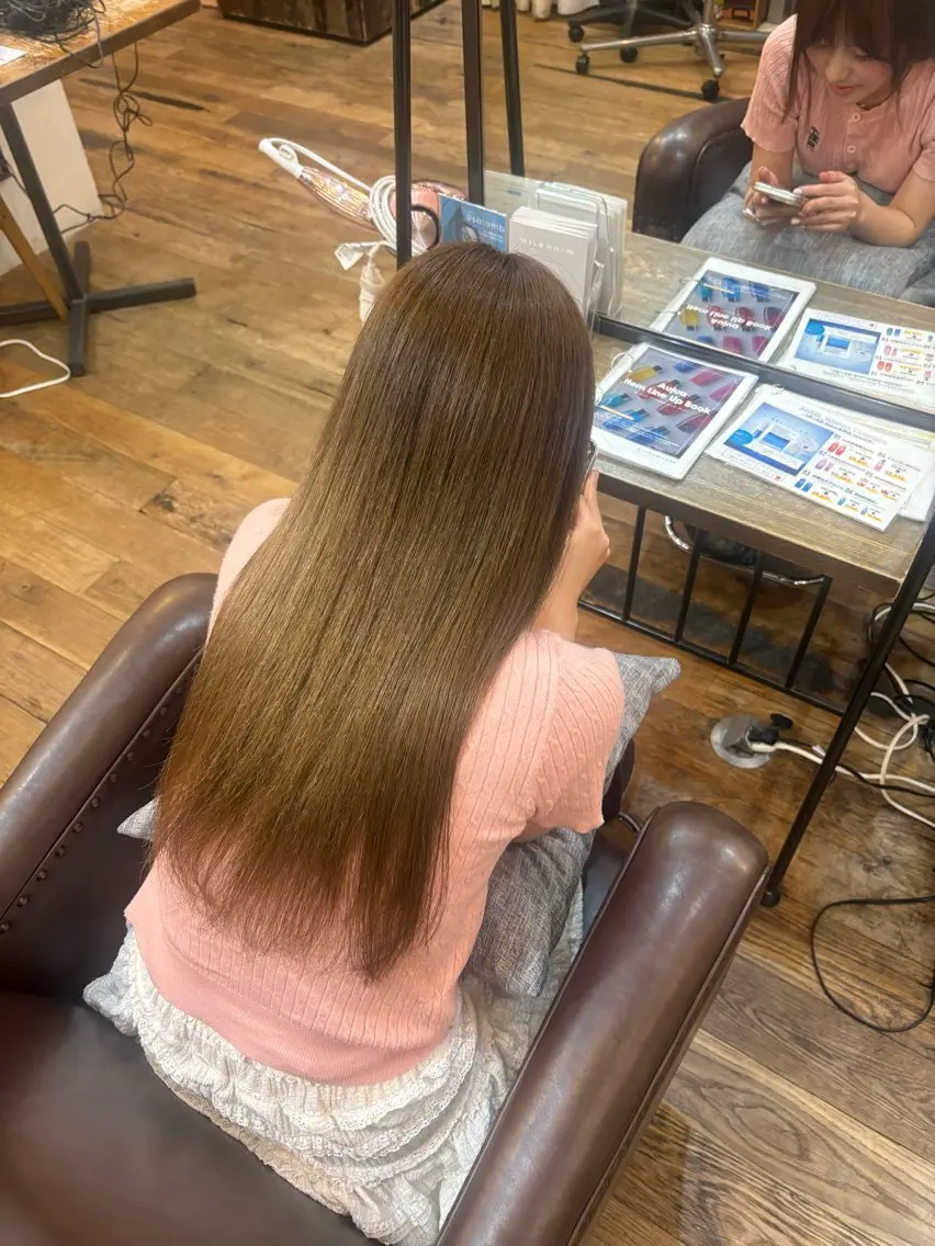 ロング カラー/パーマ さくらのヘアスタイル