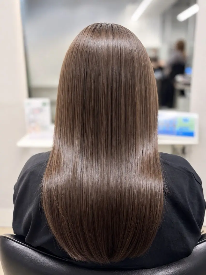 ロング パーマ 髪質改善/ 艶髪人気/Renaのヘアスタイル
