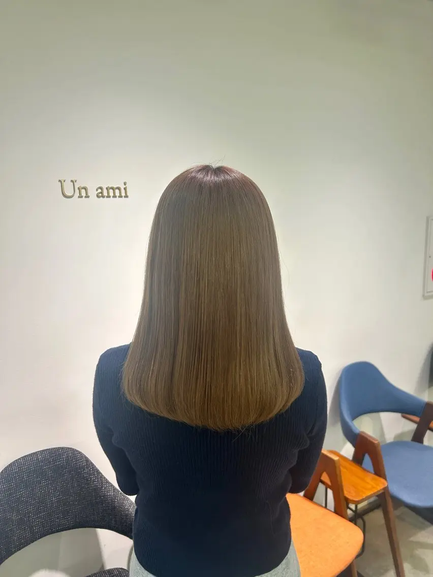 セミロング トリートメント Unami 渋谷 / sawa⭐️のヘアスタイル