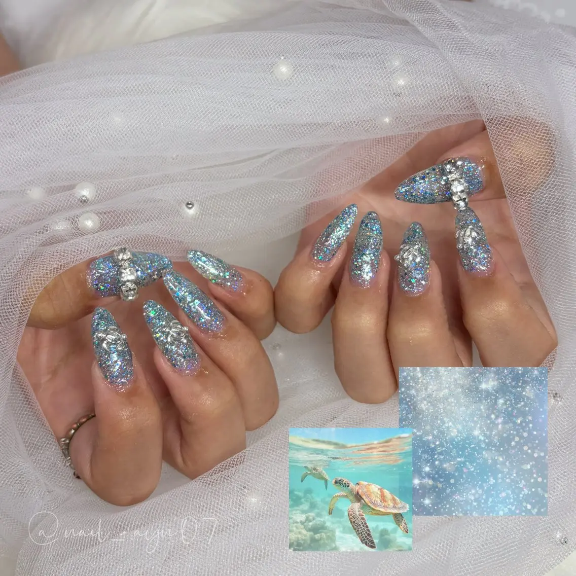 ジュニアモデル枠🎀スカルプ10本可能な方🌟パーツ乗せ放題！の写真