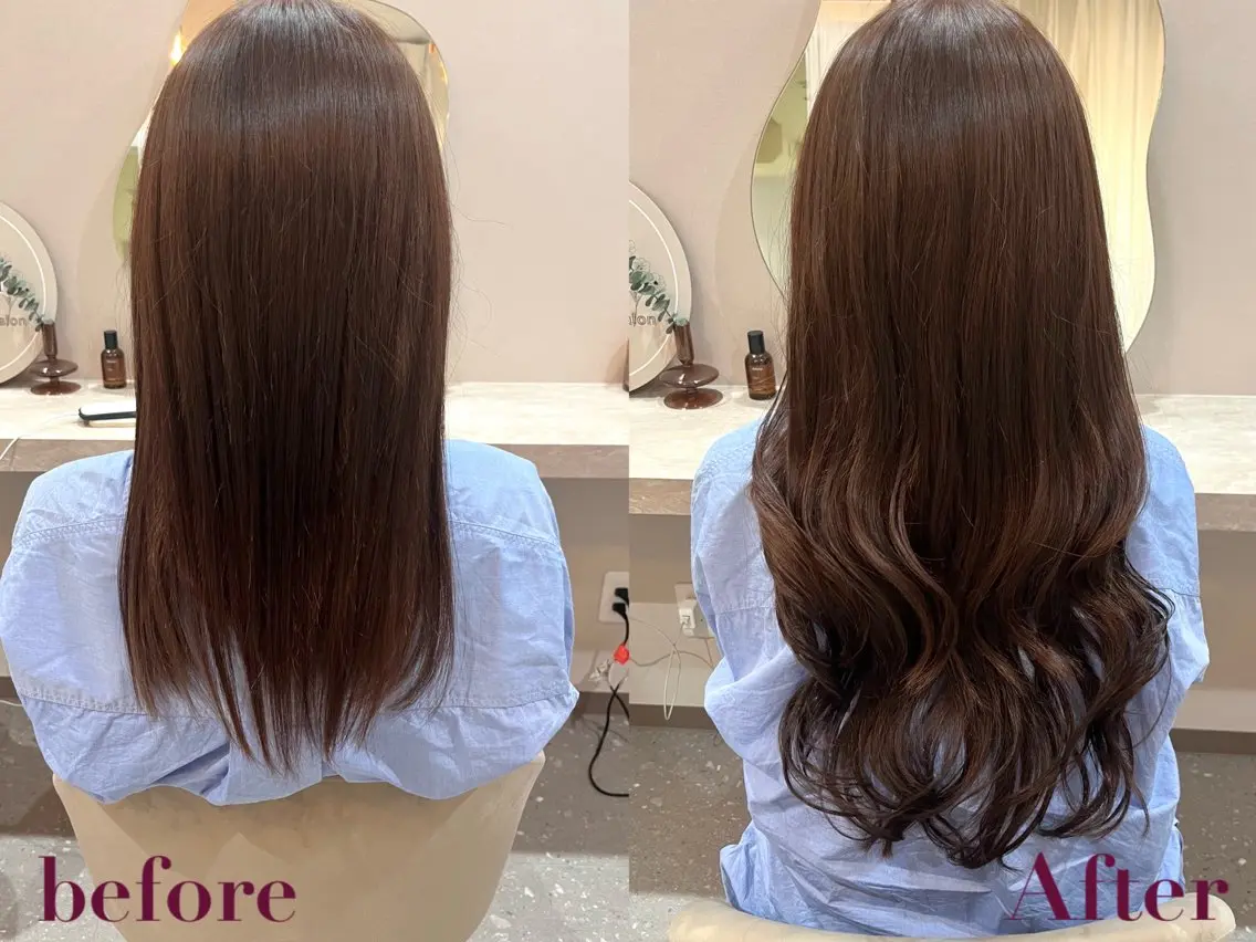 ロング ヘアアレンジ エクステ Mila Akariのヘアスタイル
