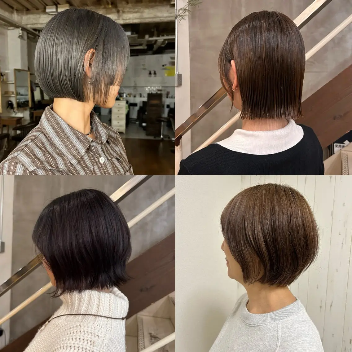 ショート カット トリートメント ボブ　ショート🌟 きだに りののヘアスタイル