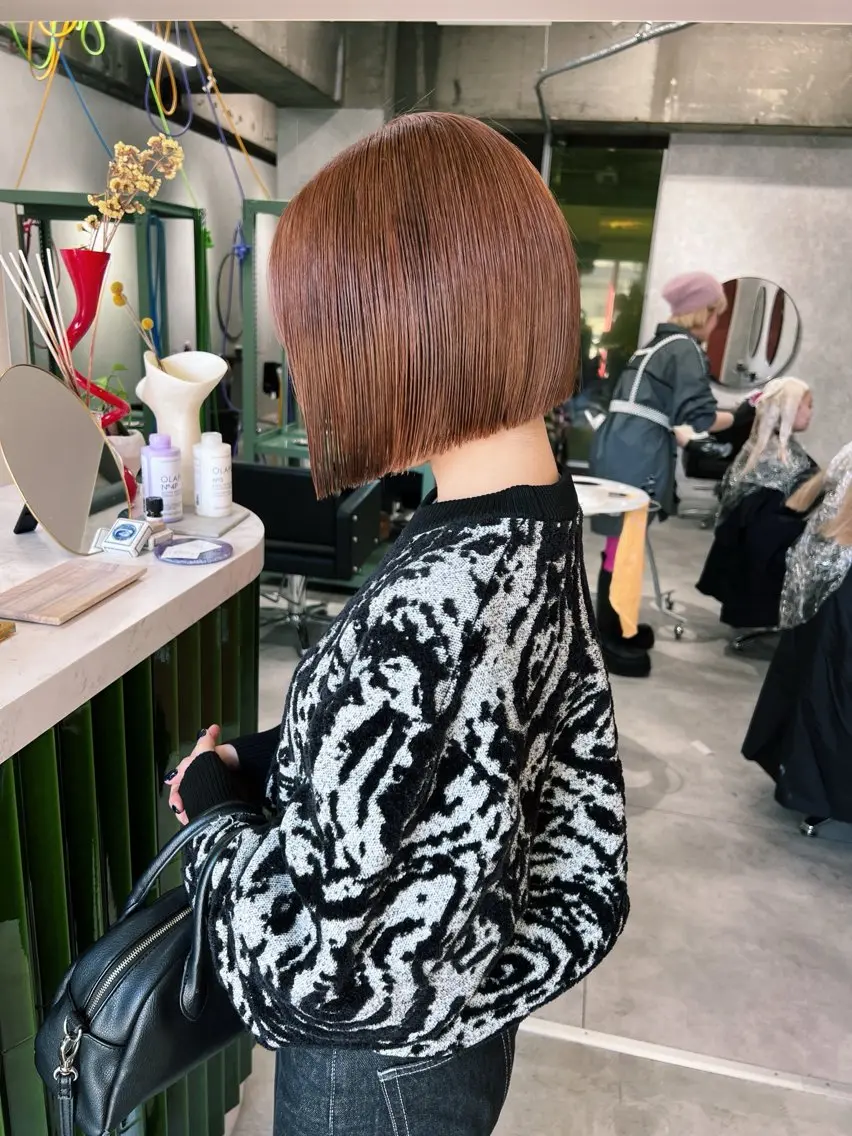 ショート カラー 🧡色落ちまで2度 楽しめる🧡ヨシキのヘアスタイル