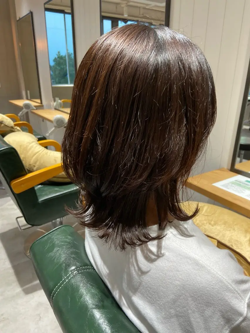 ミディアム くびれヘア 髪質改善資格保持者/ ナツミのヘアスタイル
