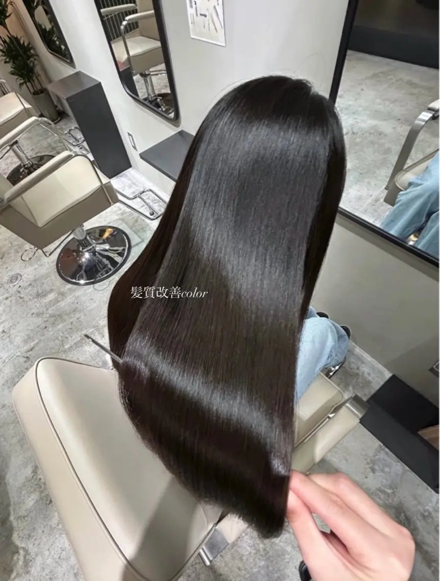 【ご新規ミニモ様限定】口コミ割引価格🎀⟡.·髪質改善カラー＋トリートメントの写真