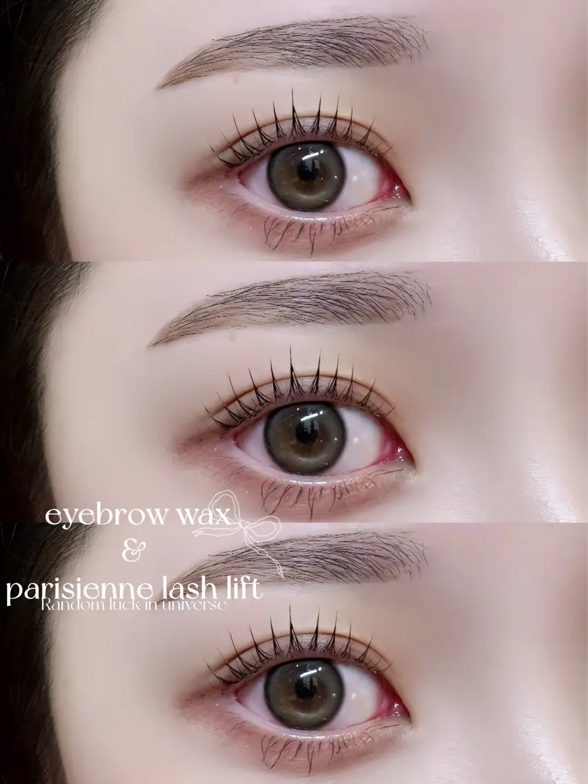 eyebrow wax  styling➕parisienne or lash lift⭐️初めての方はこちらから🎀の写真