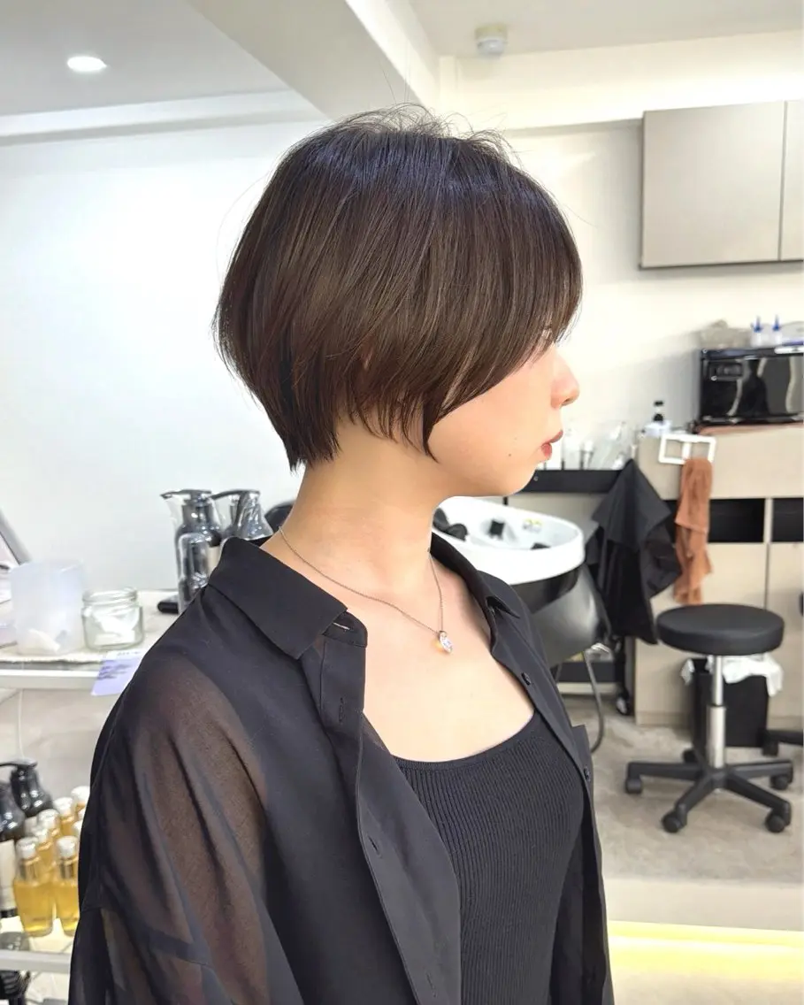ショート ショート/ ボブ/今井皓のヘアスタイル