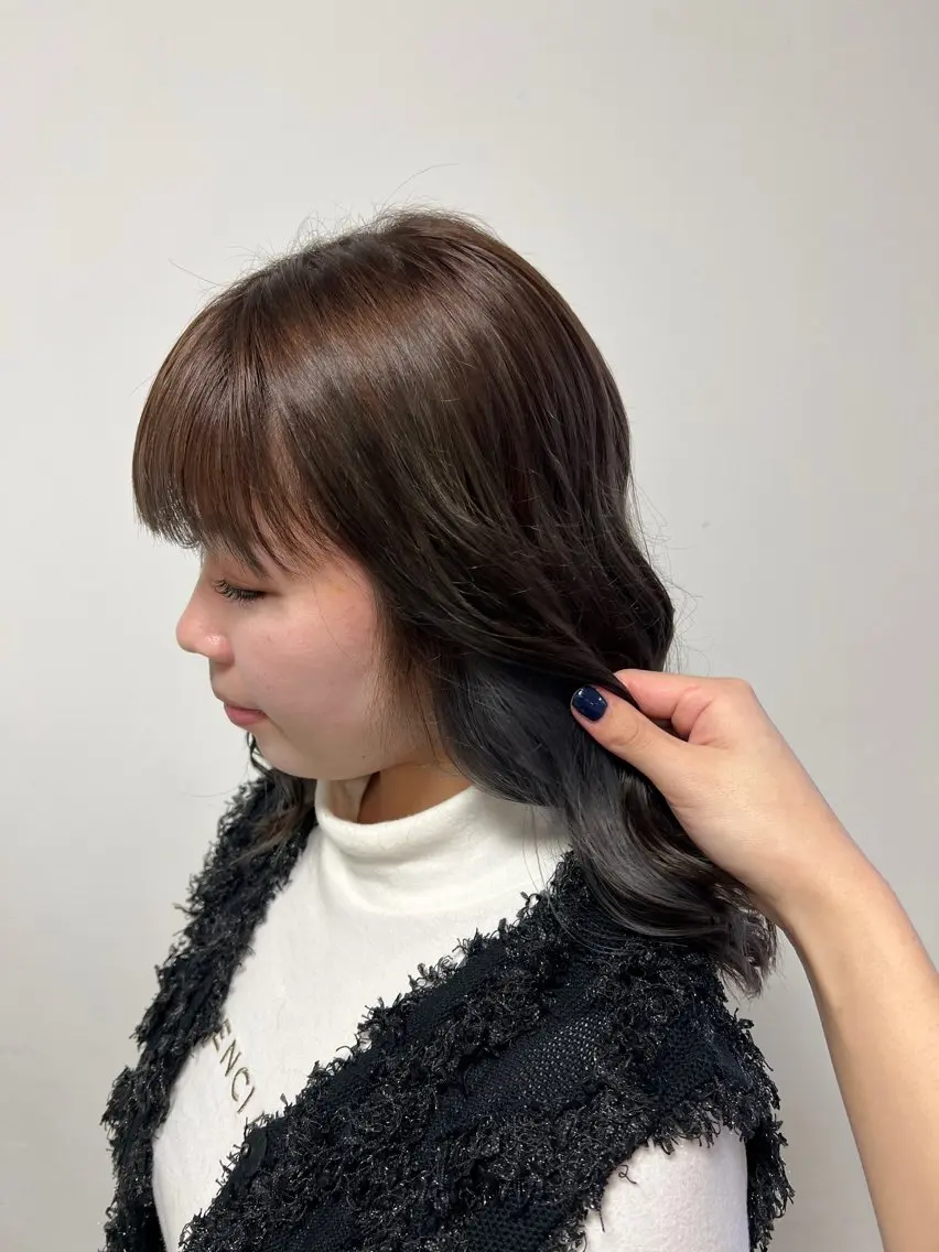 ミディアム 【Natural】 KURUMI🍒のヘアスタイル