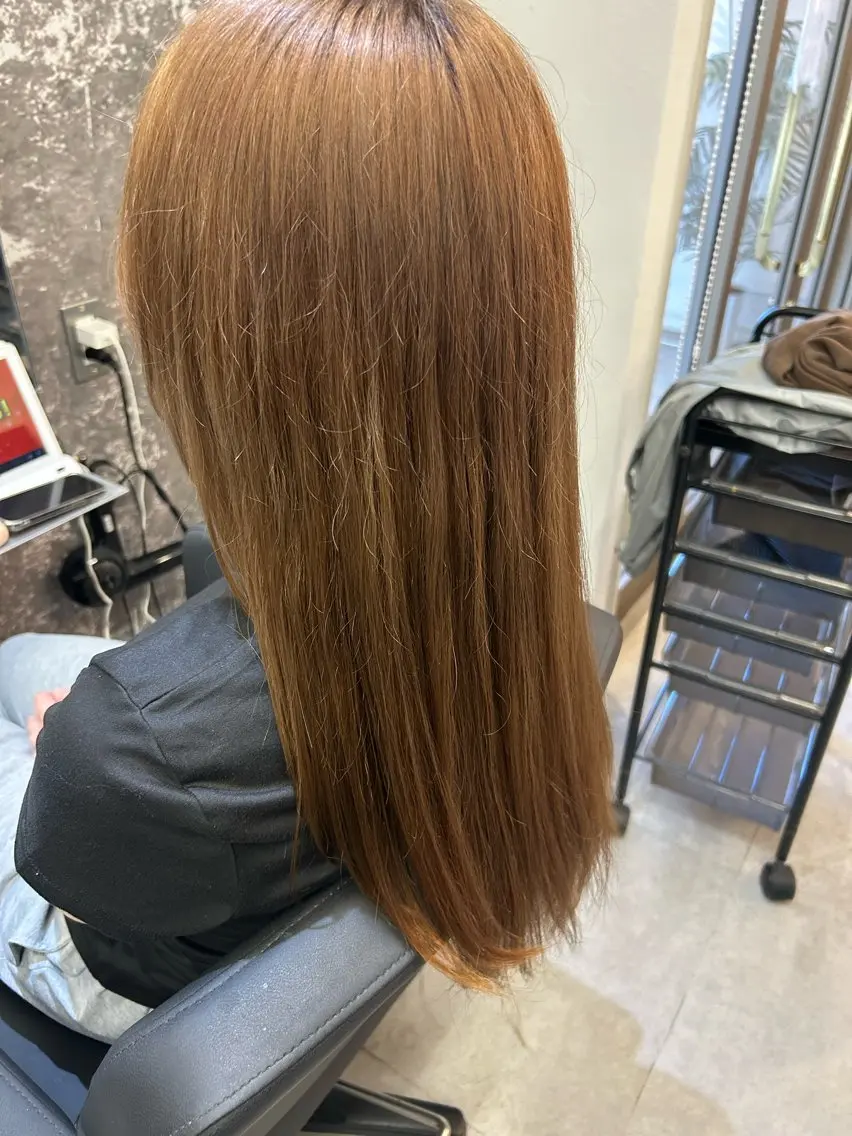 ロング ヘアカラー Agu/ㅤ⠀ ななみんのヘアスタイル