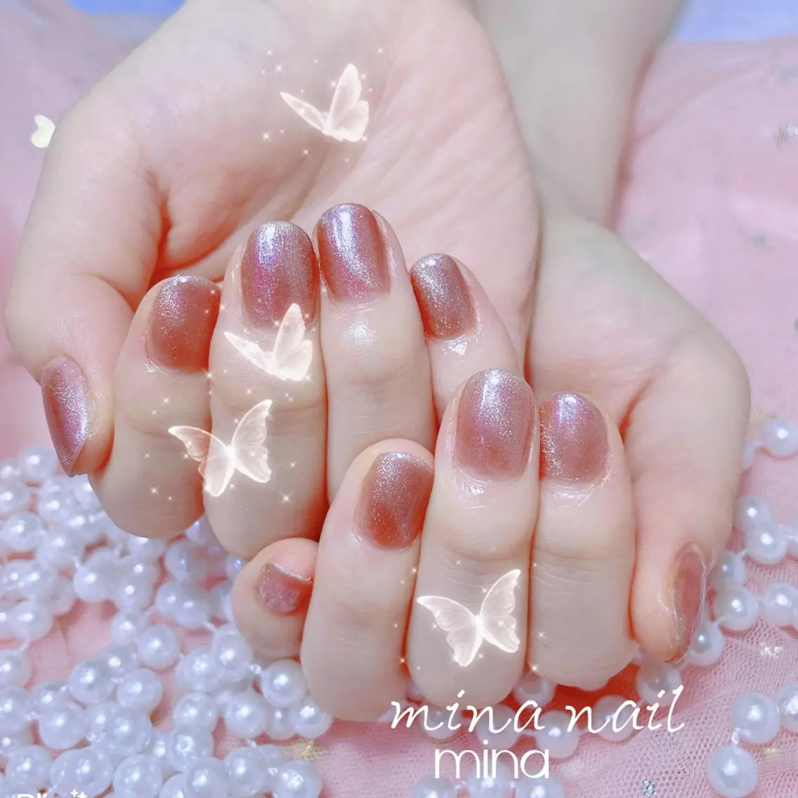ネイル 🎀まゆ 🪽🐾のネイルデザイン