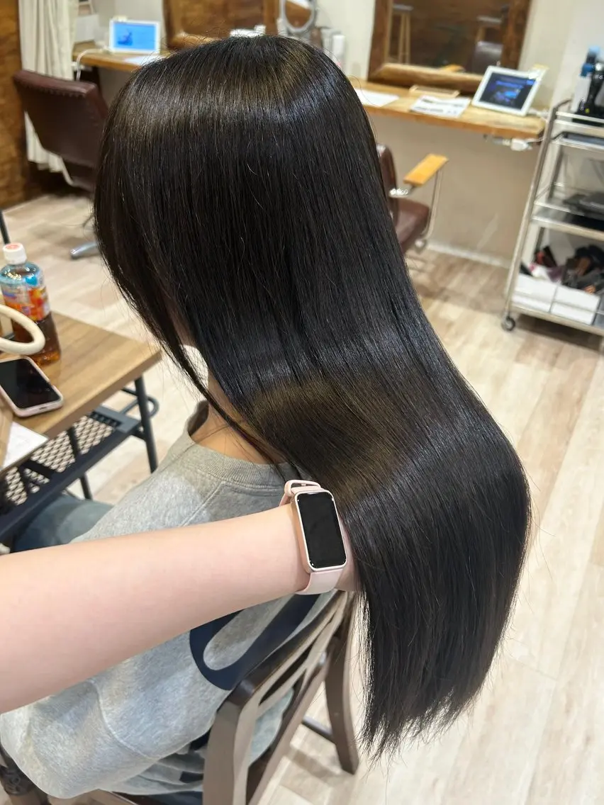 ロング カラー カット ヘアカラー ﾏﾂｴｸ/men's /ｶﾗｰ🎀ﾋｶﾙのマツエク・マツパデザイン