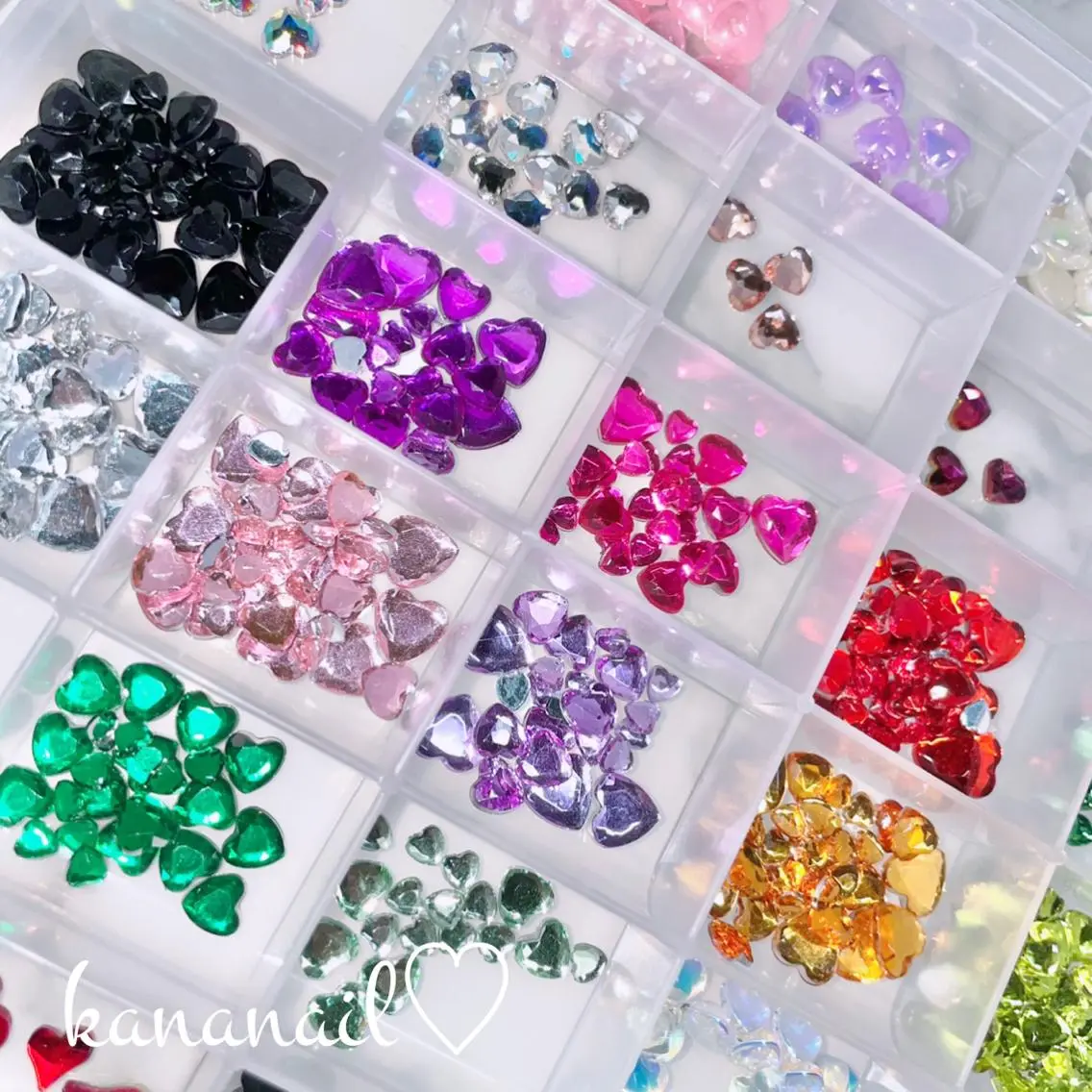 ネイル ハート kananail🎀 桜木町ネイルのネイルデザイン