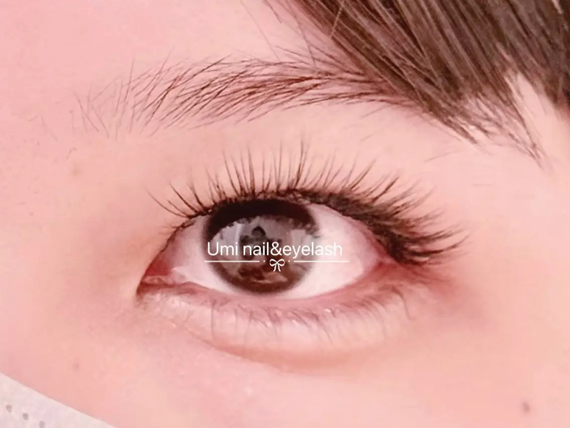 マツエク・マツパ 韓国風マツエク まつげパーマ ワンホンマツエク マツエク Umi nail& eyelash ゆみのマツエク・マツパデザイン