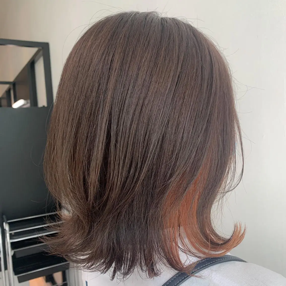ミディアム カラー カット ヘアカラー 村山 美空のヘアスタイル