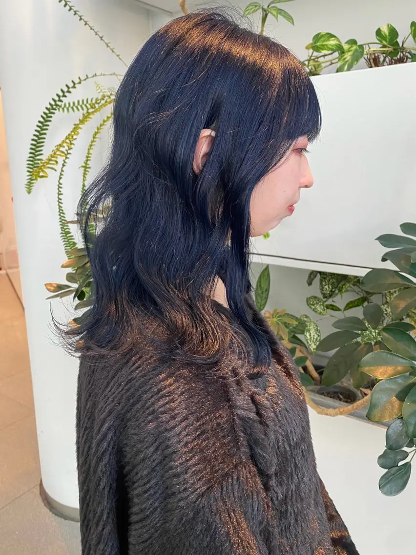 セミロング カラー カット ヘアカラー トリートメント mai / linoah˚✧のヘアスタイル