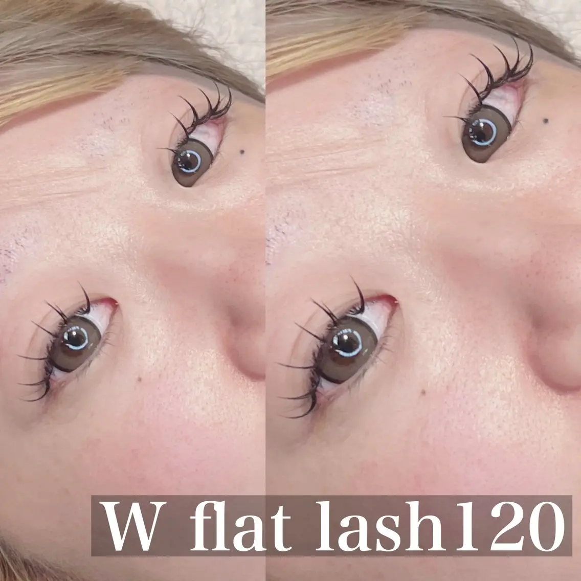 マツエク・マツパ 束感まつ毛 フラットラッシュ bijou eyesalonのマツエク・マツパデザイン