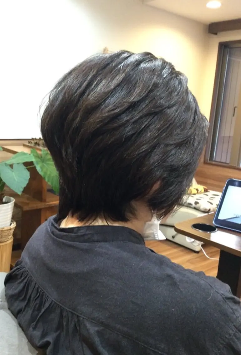 ショート カラー ショートヘア Annon プライベートサロンのヘアスタイル