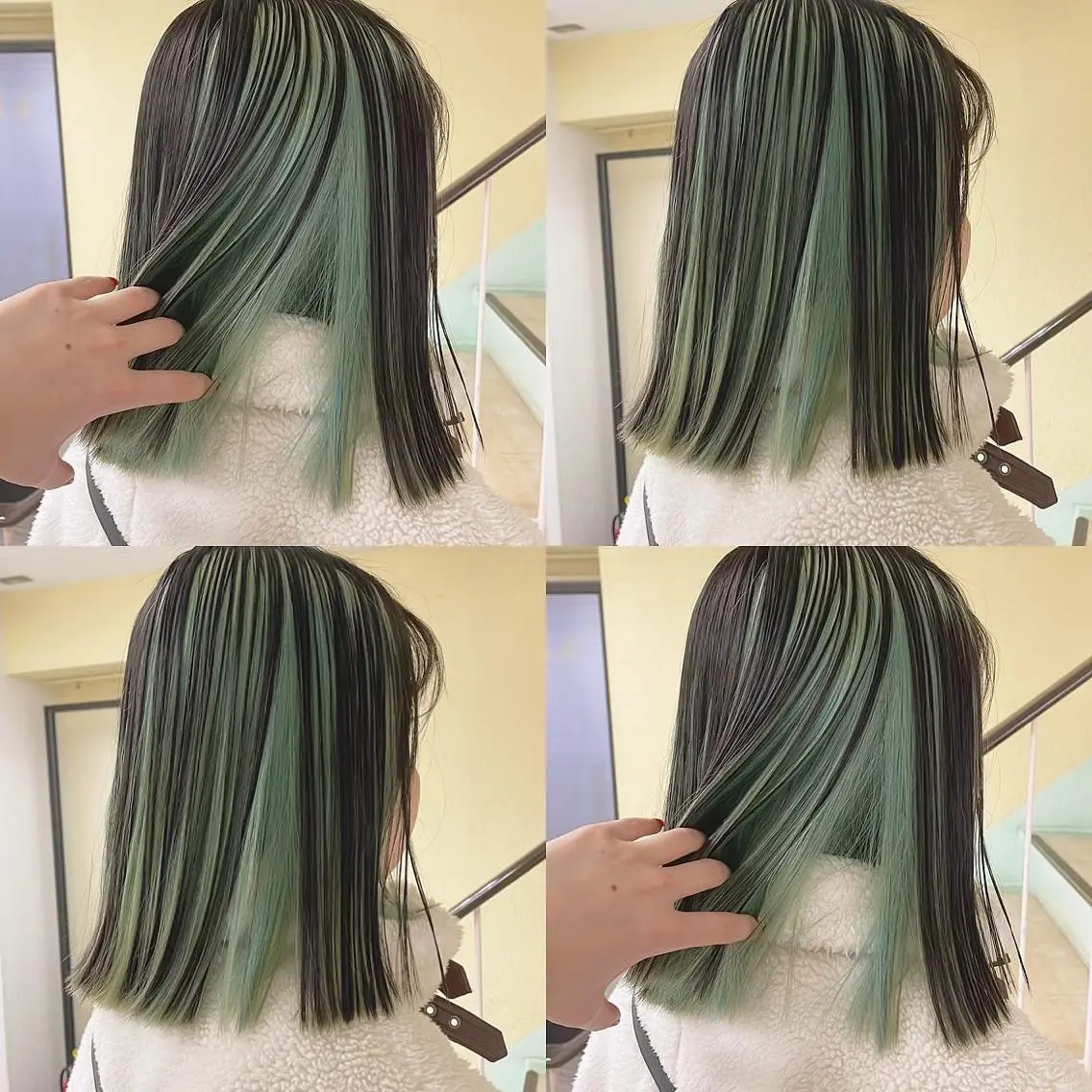 カラー ヘアカラー トリートメント 渋谷:インナーカラー ／🍒エリカ🍒のヘアスタイル