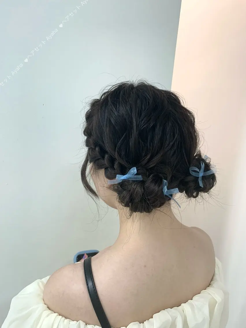 ヘアアレンジ 🩶渋谷ヘアセット Ayaha🩶のヘアスタイル