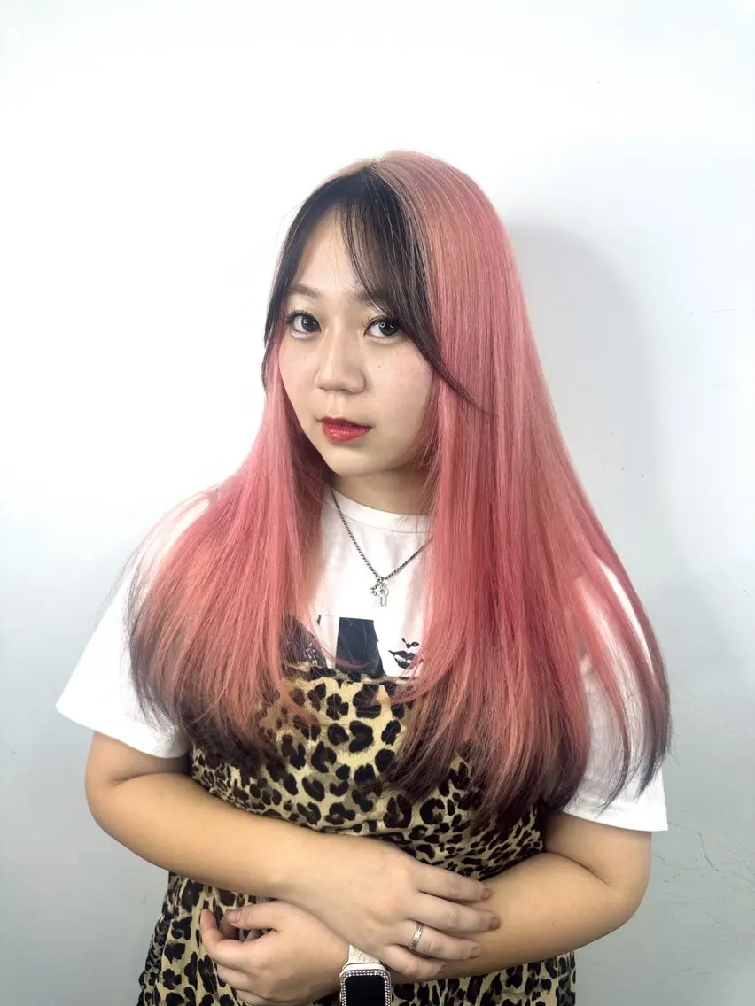 ロング カラー . misakiのヘアスタイル