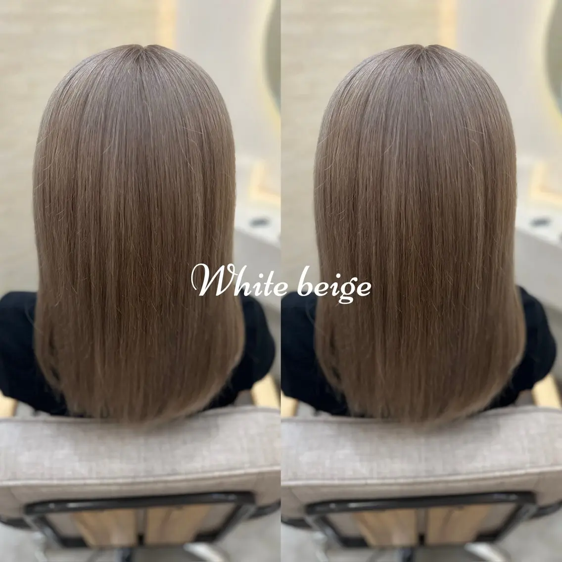 ミディアム ヘアカラー トリートメント lovis🧸ゆうあ 🧸/透明感カラーのヘアスタイル