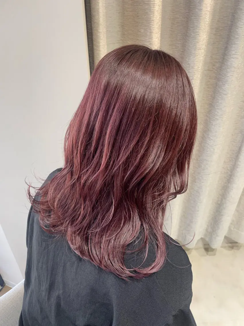 ミディアム カラー カット ヘアカラー ayano / 透明感・くすみカラーのヘアスタイル