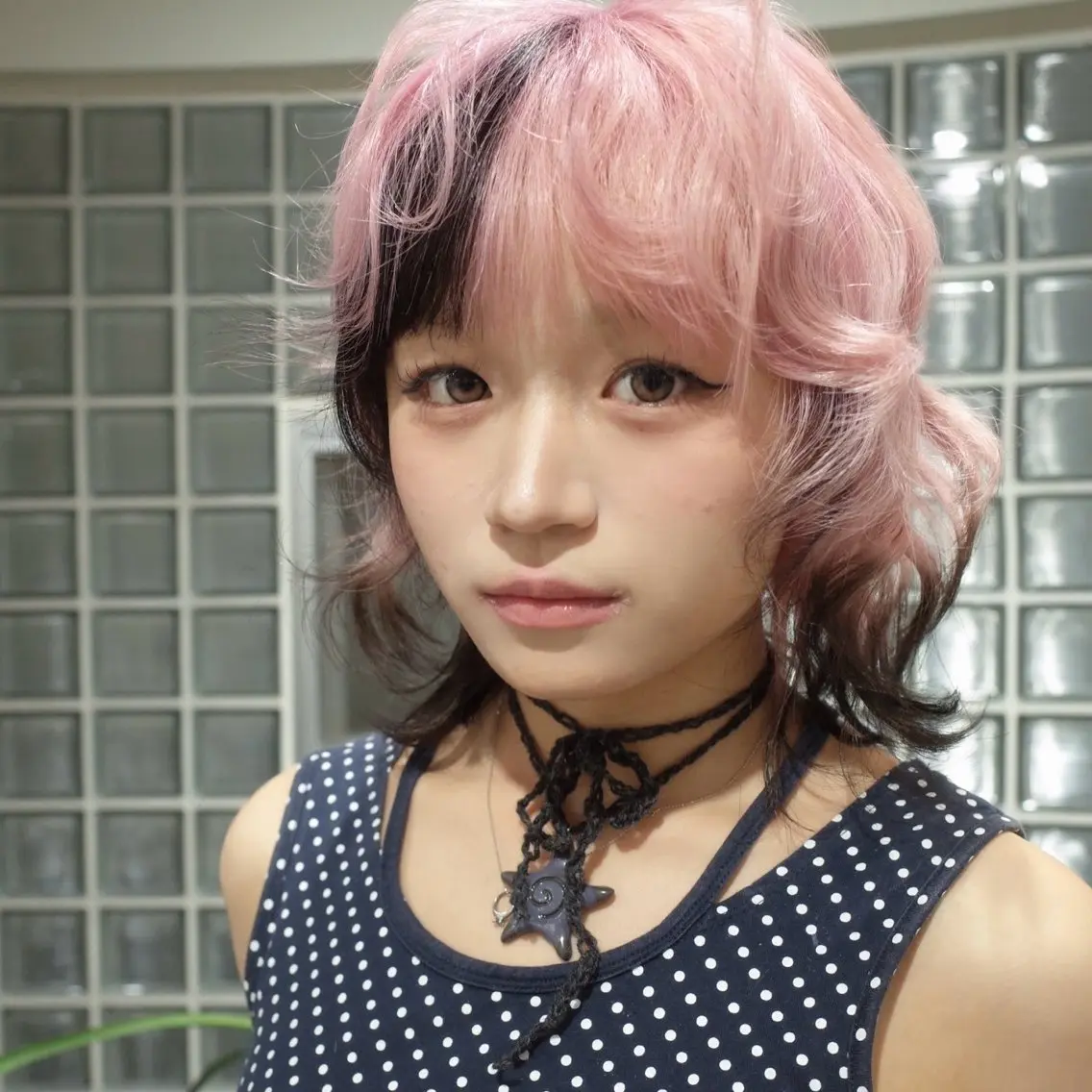 ミディアム カラー ヘアカラー 表参道 /ハイトーン SAKIのヘアスタイル