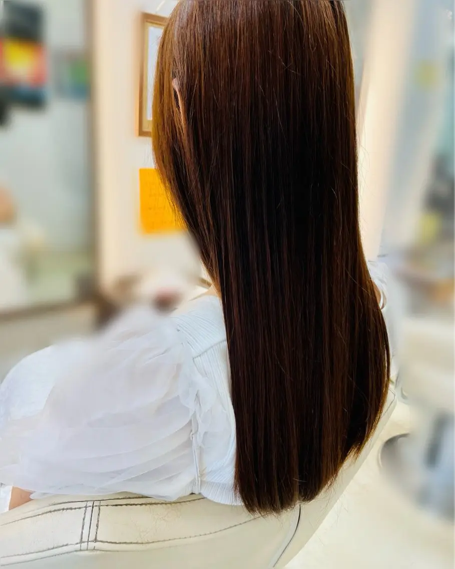 【人気No.2◎】カット＋ケア縮毛矯正の写真