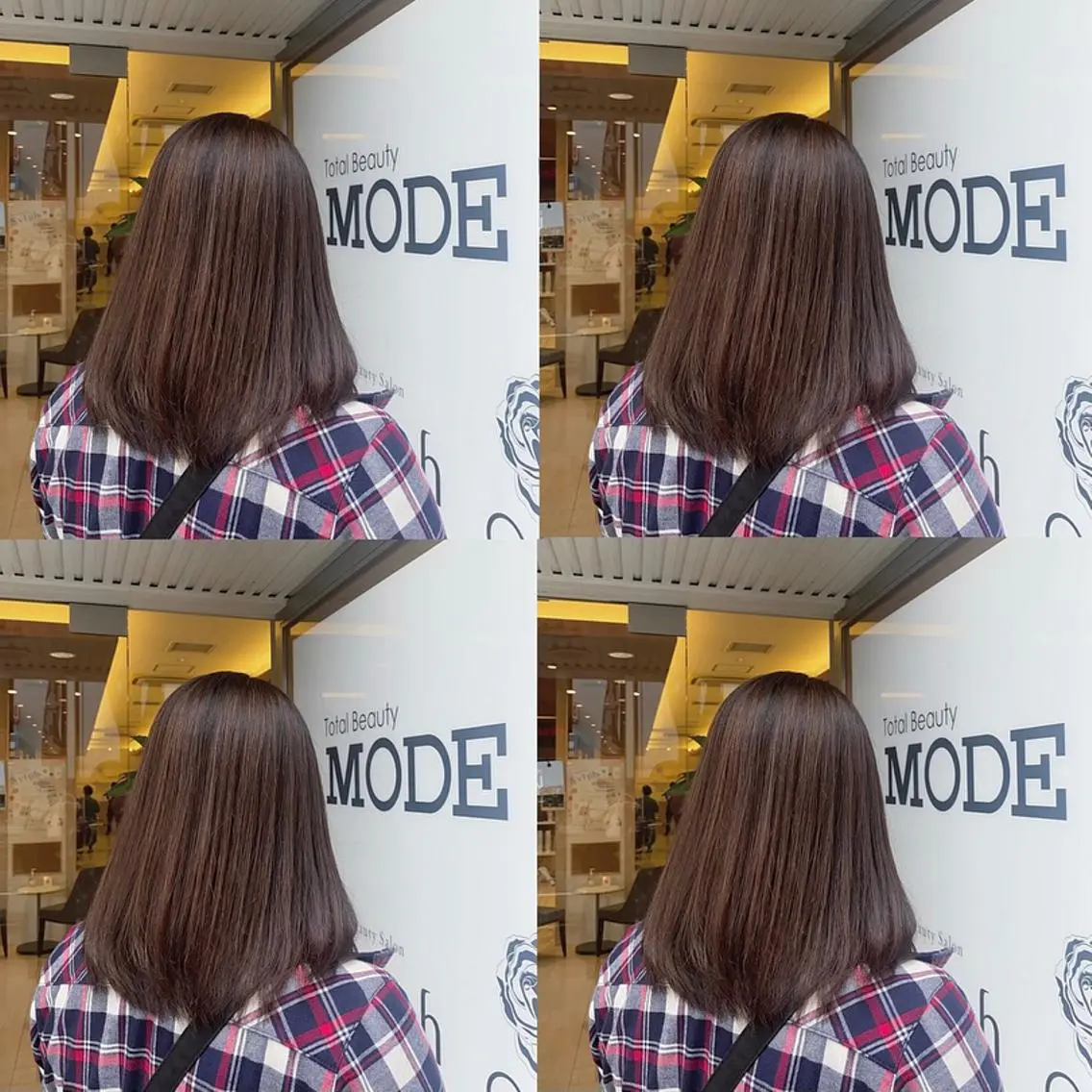 セミロング カラー ヘアカラー トリートメント 【カラー指名No 1✨】HIBIKIのヘアスタイル