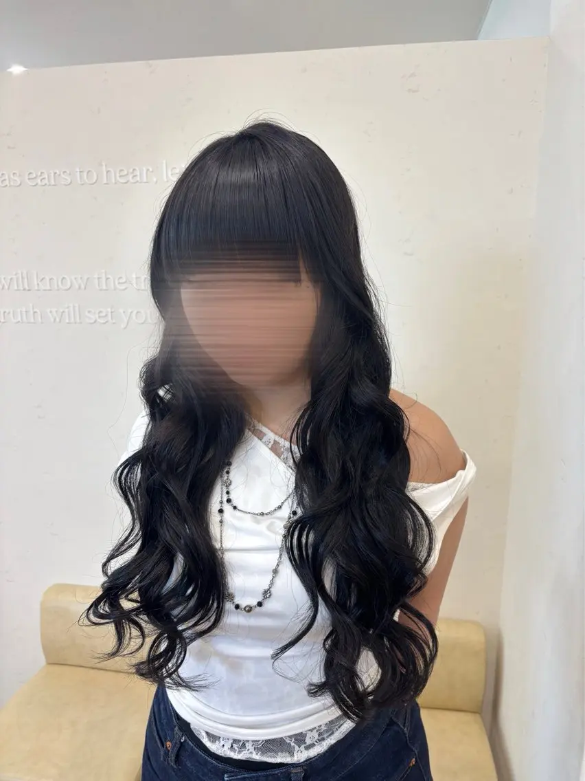 ロング dityca asakaのヘアスタイル