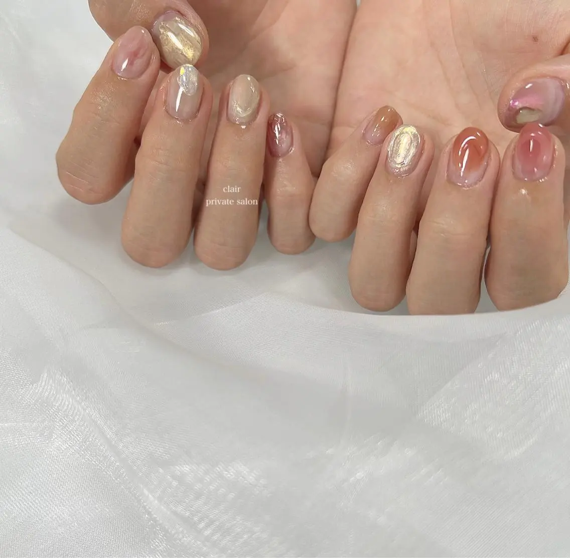 ネイル ハンドネイル ハンドケア nail salon una.のネイルデザイン
