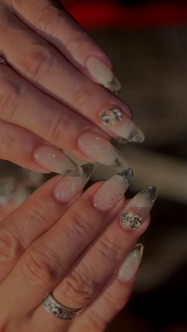 ネイル ハンドネイル NellyNail *̩̩̥ あおい🌷のネイルデザイン