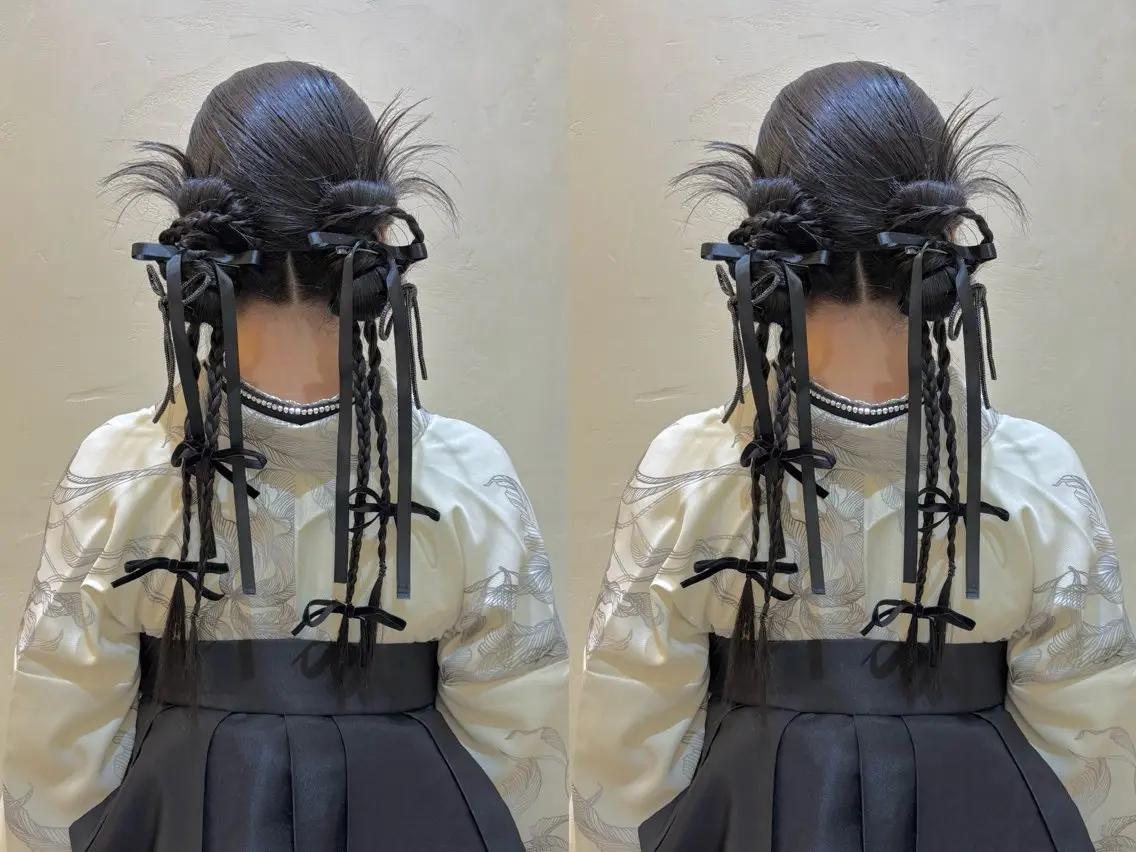 ヘアアレンジ🎀⟡.·の写真