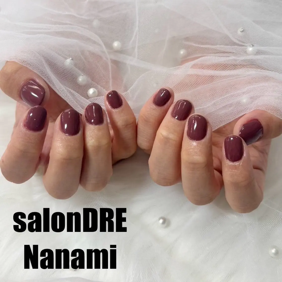 ネイル ワンカラーネイル ハンドネイル salonDRE NANAMIのネイルデザイン