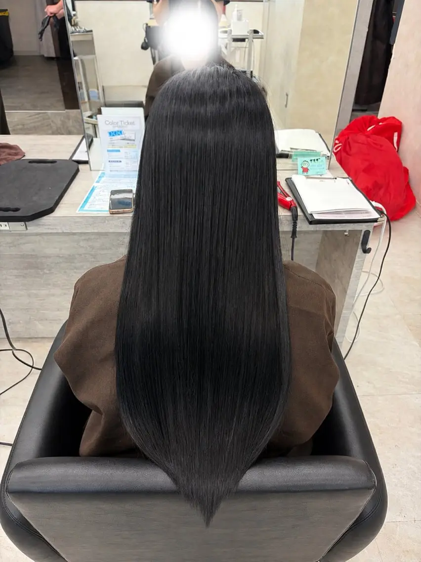 ロング カラー ヘアカラー 髪質改善🫧 ミタセイヤのヘアスタイル