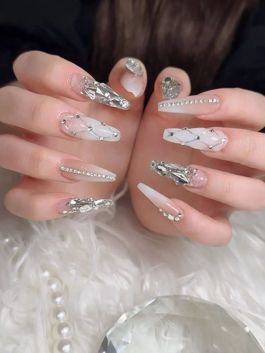 ネイル ロングネイル スカルプネイル nail salon azuのネイルデザイン