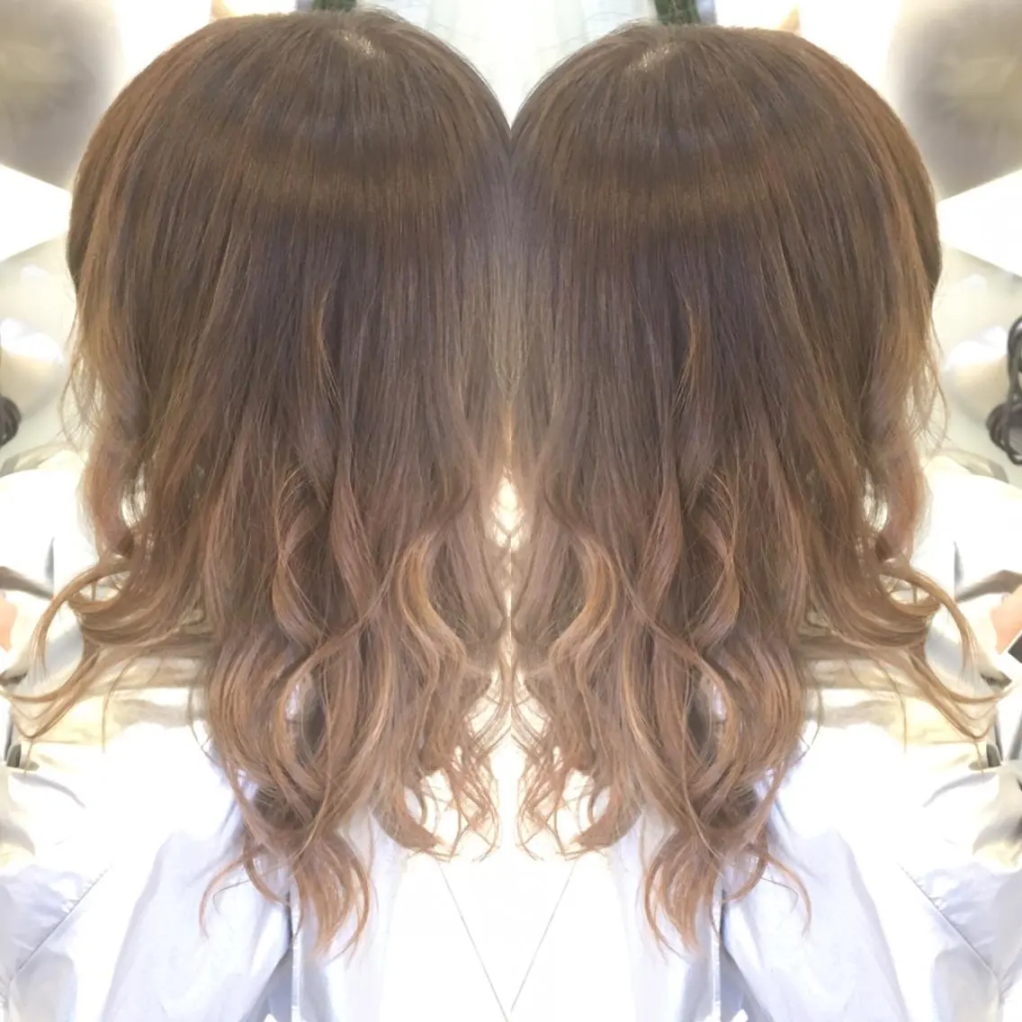 ロング カラー ベージュカラー ブリーチ インナーカラー 広がり、まとまらない お悩み改善/ 中田のヘアスタイル